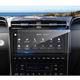 Coleya 2022 2023 2024 Tucson Screen Protector for Hyundai Tucson (XRT/N Line/Limited/SEL/SEL Convenience) 10.25-inch Touchscreen, 9H Tempered Glass 2024 Tucson Hybrid Accessories HD Transparent 10.25"