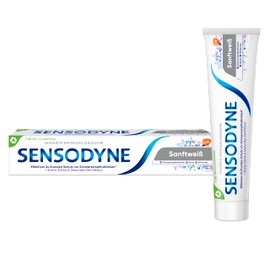 Sensodyne Gentle White, Daily Toothpaste with Fluoride, 1 x 75 ml, for Sensitive Teeth