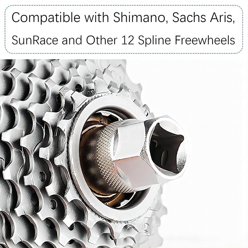 Mimoke Cassette & Sprocket Removal Tool Compatible with Shimano, Sunrace