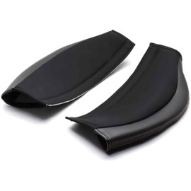 BRIDE (ブリッド) Seat Option Parts [Protective Pad Set] for Knee (For STRADIA3) High-Grade Soft Leather + Fabric Black K37APO