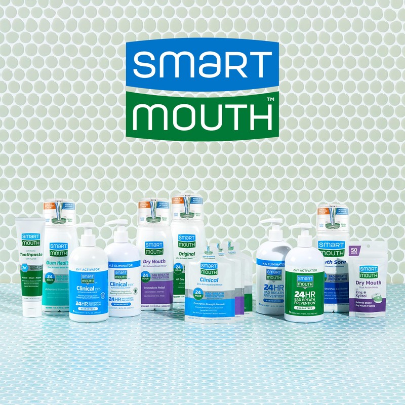 SmartMouth Original & Clinical Zinc Activated Mouthwash Bundle - All-Day