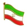 Iran Flag Lapel Pin; One International Waving World Flag Pin