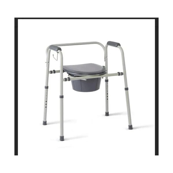 medline 3 in 1 bedside cammod mds89664 350 lb weight