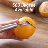 Stainless Steel Orange Peeler - Wide Using Fruit Slicer Cutter