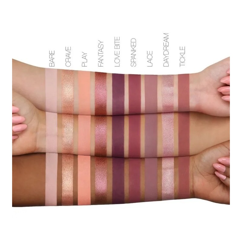 Paleta De Sombras Nude 18 Tonos Maquillaje Incluye Espejo Color