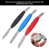 3Pcs Double-Sided Folding Watch Back Case Opener Blade Cover Pry