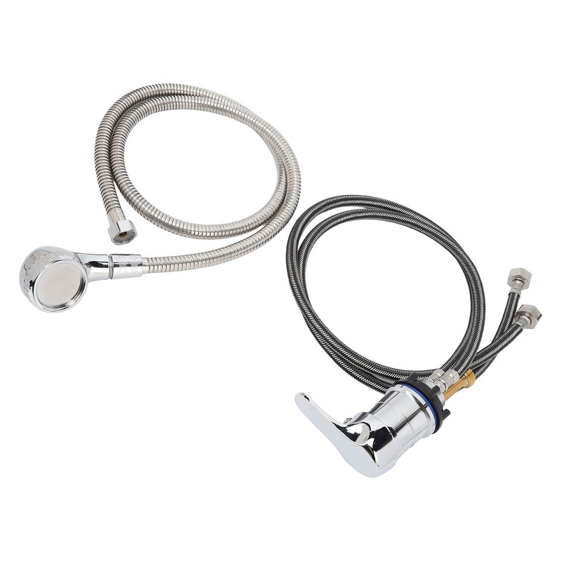 23.6in Faucet 47.2in Electro Polishing Hose High Pressure Sprayer Shampoo