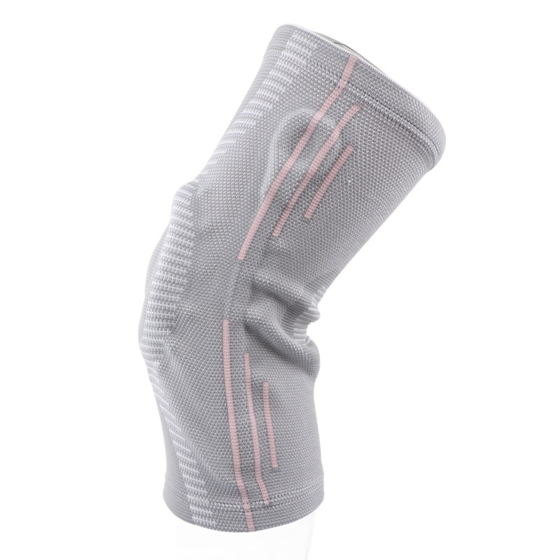 Knee Compression Sleeve Support with Patella Pad Side Stabilizers Compression