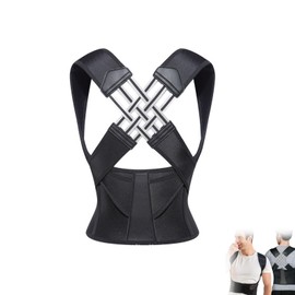 Itisyou 猫背矯正ベルト 姿勢矯正ベルト 調整可能 メンズ 女性 軽量 通気性 脱着簡単
