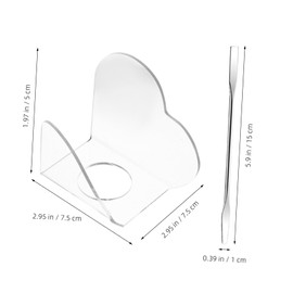 SEWACC Beauty Palette Set Acrylic Foundation Mixing Plate Metal Makeup Spatula for Women Artists Enthusiasts