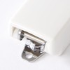 MUJI NDB40A2A Polycarbonate Portable Stapler White with Needle