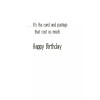 Novo Funny Happy Birthday Mother Postage Mail Stamps Theme Greeting