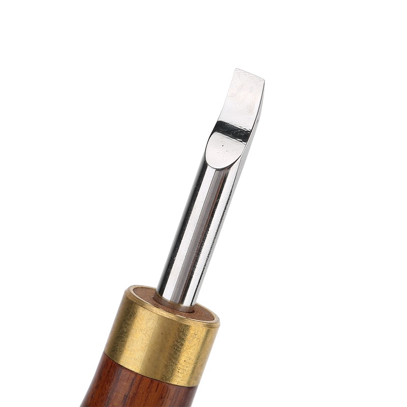 Wooden Handle Steel Watch Pry Watch Repairing Tool Watch Case