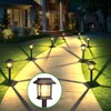 Benany Solar Outdoor Lights, 12 Pack Solar Pathway Lights Waterproof,
