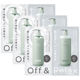 Off & Relax OR Spa Shampoo Treatment, Deep Cleanse, 0.3 fl oz (10 ml), 3 Day Supply, Soothing Forest Bath Scent