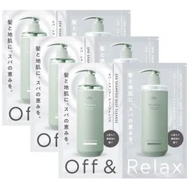 Off & Relax OR Spa Shampoo Treatment, Deep Cleanse, 0.3 fl oz (10 ml), 3 Day Supply, Soothing Forest Bath Scent