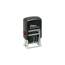 Shiny Stamp Mini Date Printer No. 5 x 5 Series S-300 Japanese Specifications (5 Rungs, JP Type)