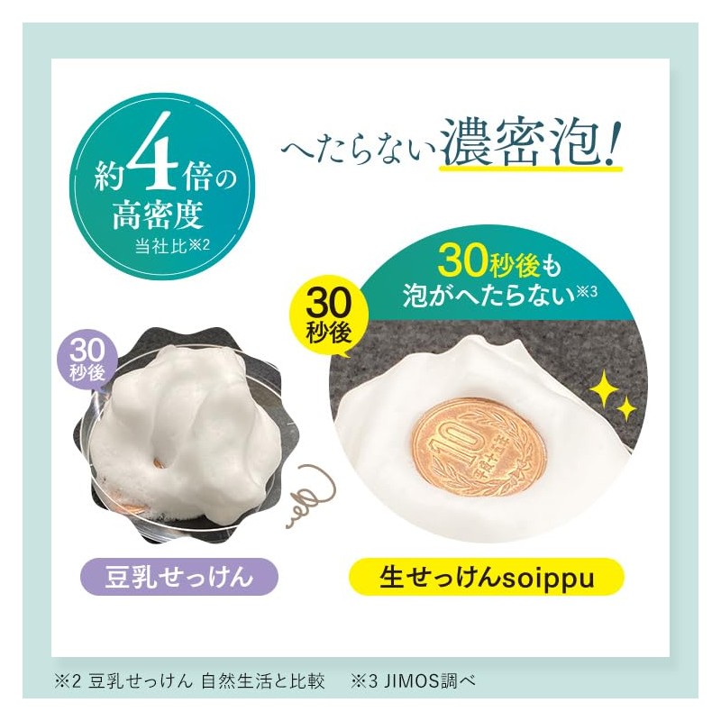 Tofu no Moritaya Raw Soap, Soippu-Soap, 1.6 oz (45 g)