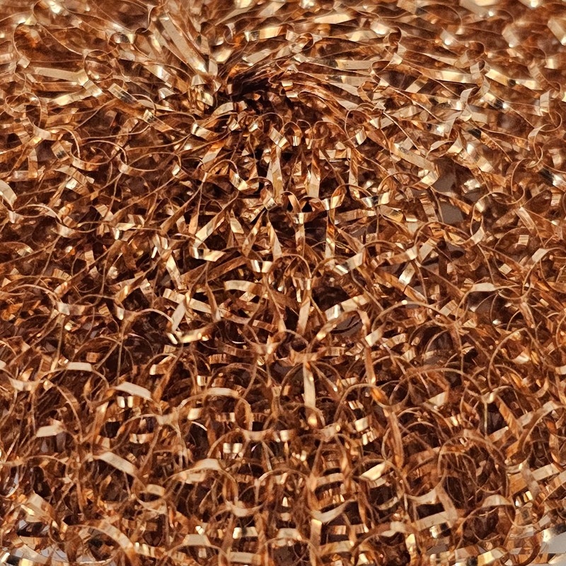 escleano Copper Sponges, Scourer, 100% Copper, Cleaning Sponge, Pot Scraper,