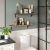 DINZI LVJ Long Wall Shelves, 31.5 Inch Wall Mounted Shelves