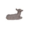 Hi-Line Gift Medium Donkey FOAL Lying Down, Brown