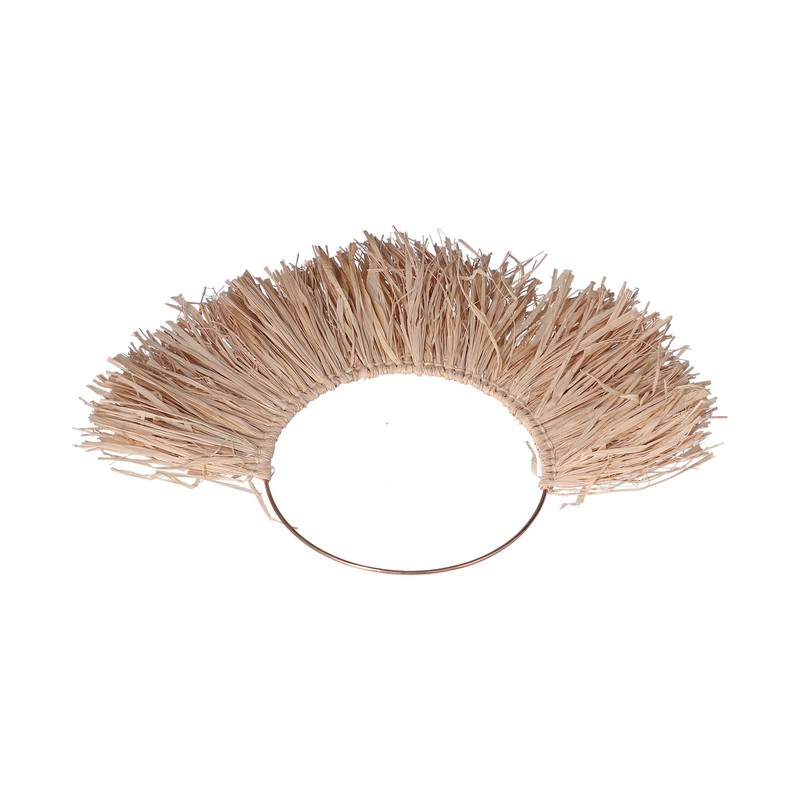 Raffia Wall Decoration Entrance Living Room Dining Room Sofa Background