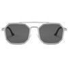 Rectangle Retro Women/Men Polygon Sun Glasses Men Double Bridge Sport