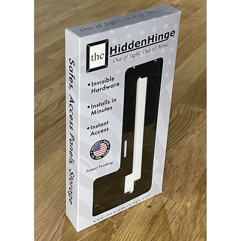 HiddenHinge - UNDETECTABLE Designed for Easily mounting a Picture Frame