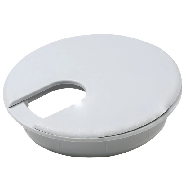 Rok 10x (76MM) 3" Round Gray Computer Desk Table Port