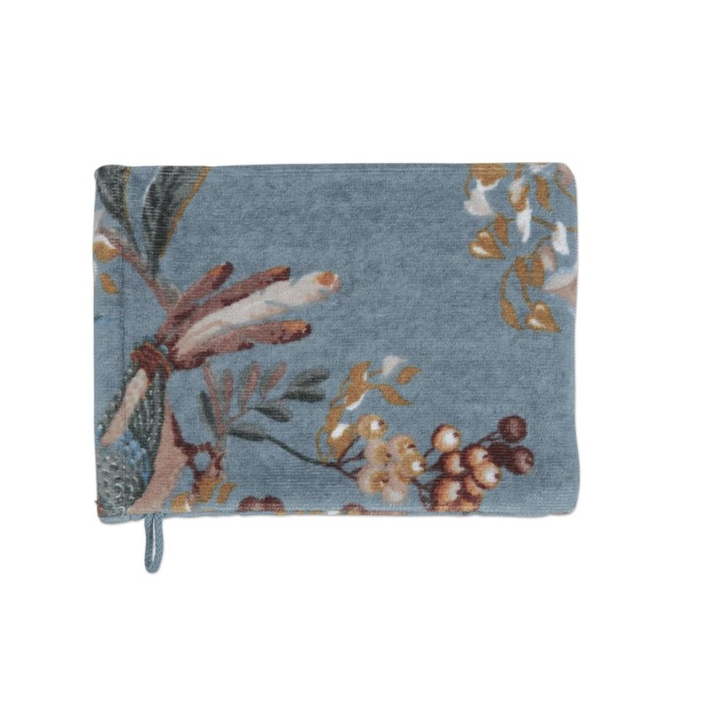 Pip Studio Secret Garden Guest Towel Blue 30 x 50