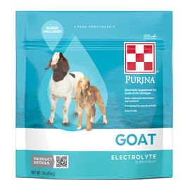 Purina® Goat Electrolyte for Goats of All Life Stages | 16 Ounce (16 OZ) Pouch