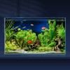 LAQUAL 10 Gallon Ultra Clear Glass Fish Tank, Rimless Low