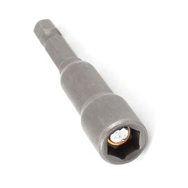 TOP-VIGOR 8mm Nut Setter Driver Drill Bit Set, 1/4 inch Hex Shank Quick Change, 65mm Length Metric Nut Driver Set for Woodworking, Auto Repairing, Machine Maintenance, Furnitures