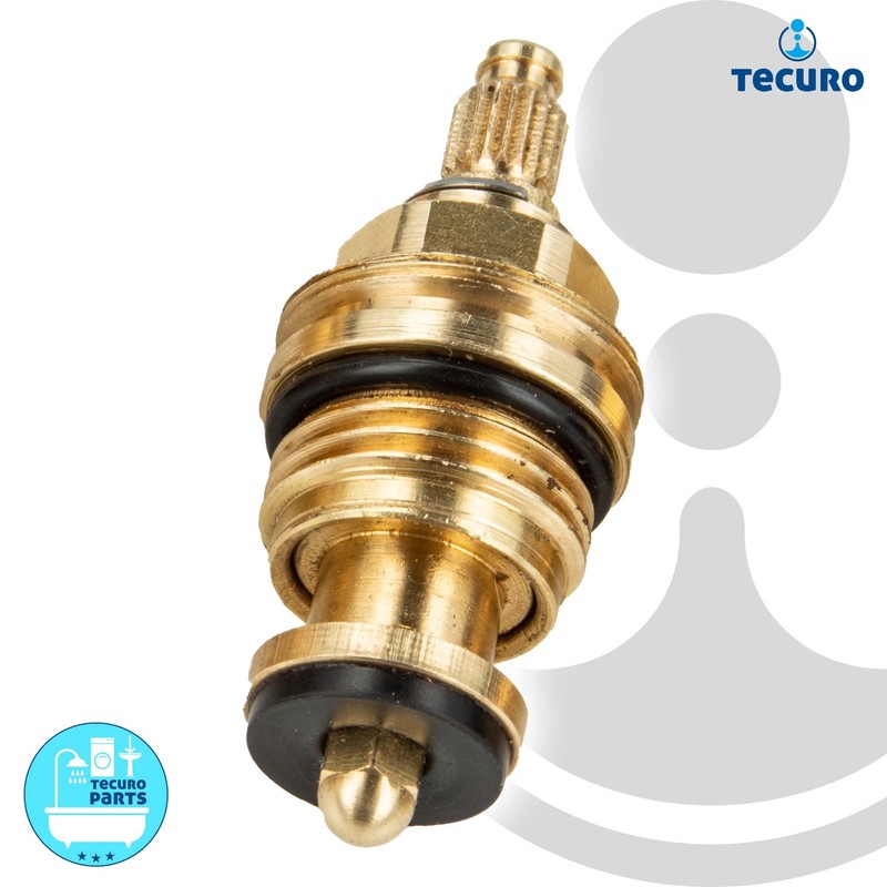 Universal valve tops for two-handle fittings and valves in 1/2