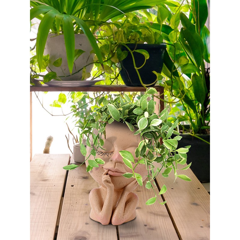 Face Planter Pots Head Planter Face Flower Pot Head Planter