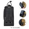 YNIBST Molle Compatible Radio Pouch, Handy Radio Holder, For Airsoft