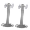 jojofuny 2pcs Security Brackets Wall Mount Holders for Monitors and