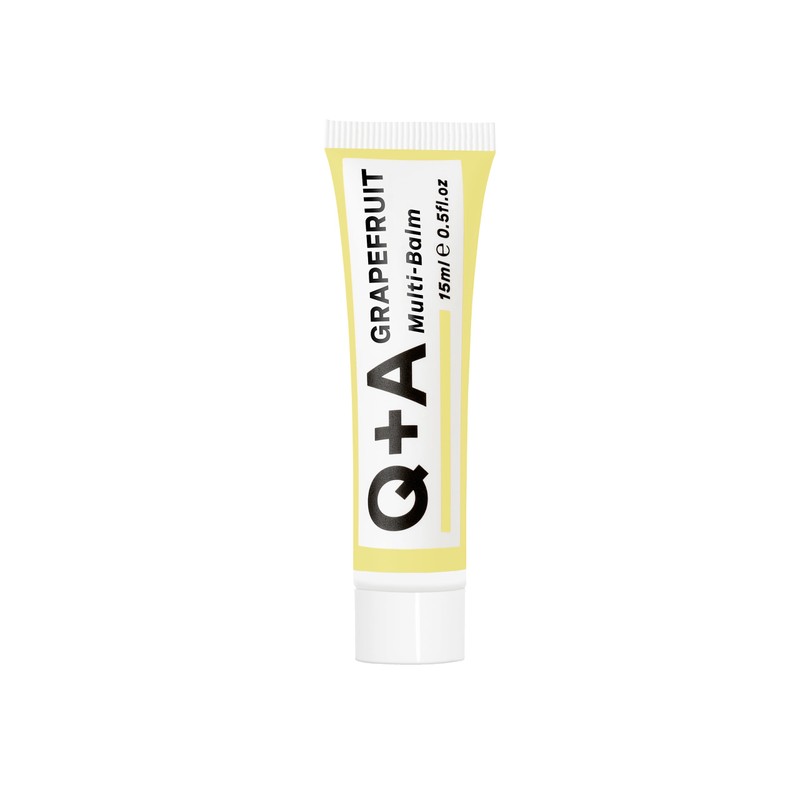 Q+A Grapefruit Multi-Balm - Jojoba, Cocoa Butter, and Grapefruit Infused