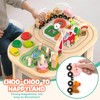 Activity Table for 1 Year Old, Baby Wooden Sensory Table