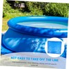 CAXUSD Outdoor Folding Tub Cover Inflatable Pool Cover for Dust