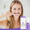 Purple Teeth Whitening Toothpaste, Purple Toothpaste, White Teeth Purple Toothpaste