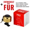 PRO BIKE TOOL Bicycle Handlebar Bell - Clear Ringtone for