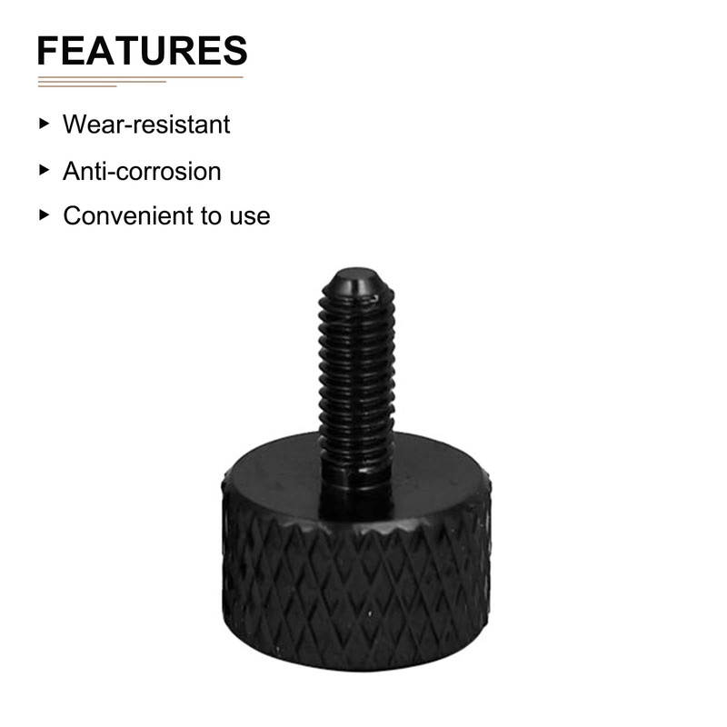 DTGN 10pcs M3x8mm Knurled Thumb Screw Thumb Screw Thumb Screw