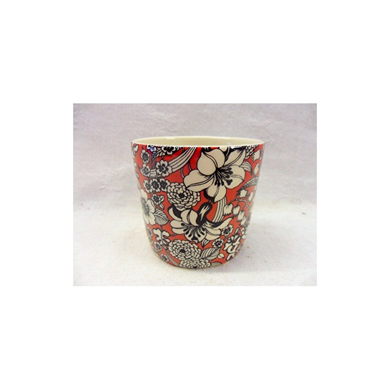 red valensia small sugar Bowl