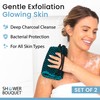 Japanese Exfoliating Washcloth Back & Body 2-Pack by Shower Bouquet: