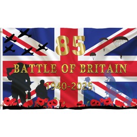 Battle of Britain 2025 85th Anniversary Flag Banner Decorations Memorabilia Gifts