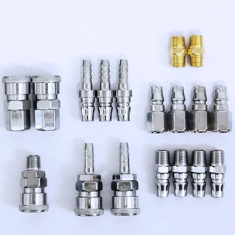 Air Compressor Connector Coupler Air Hose Quick Connect Pneumatic Fittings