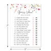 24 Wildflower Floral Bridal Shower Games (Guess Who Bride or