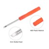 sourcing map Mini Slotted Screwdriver 3 mm Flat Head for