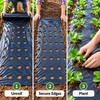 Black PE Mulch Film for Vegetable Gardens and Greenhouses, 37.4